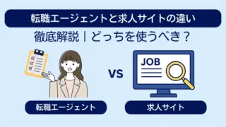 転職エージェントと求人サイトの仕組みを徹底比較